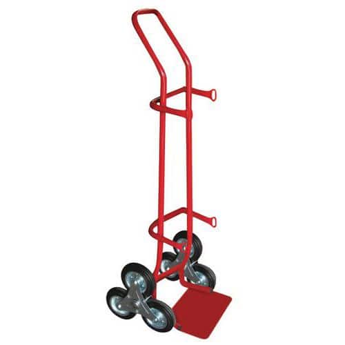 Carrello portabombole 200 kg - Ruote in gomma