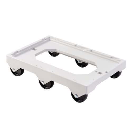 Base in acciaio con 6 rotelle - Portata 250 kg - Gilac