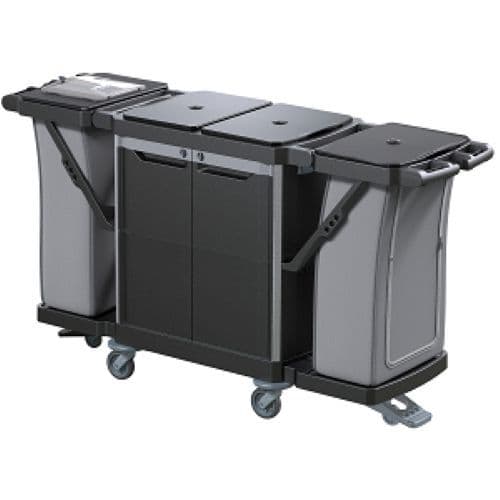 Carrello di servizio multiuso Opera 5.1 R - Plastica riciclata