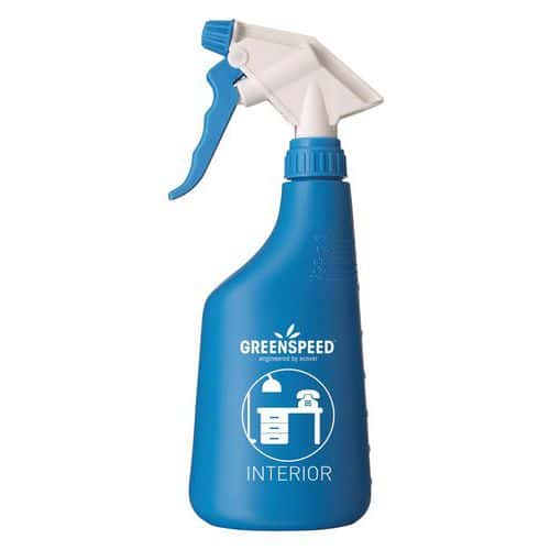 Flacone spray vuoto per vetri - blu