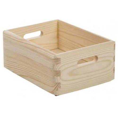 Cassa in legno - Pareti piene - Lunghezza da 300 a 460 mm - Da 2,9 a 34,5 L