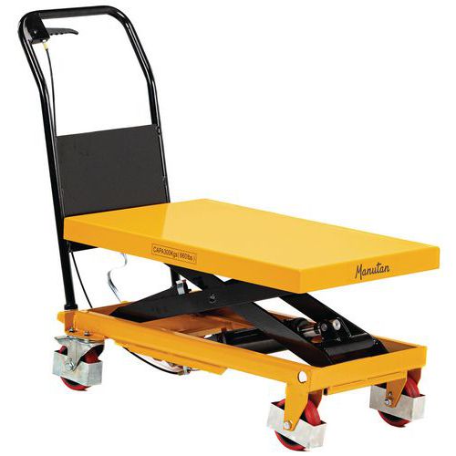 Tavola elevatrice mobile - Portata 300 kg - Manutan Expert