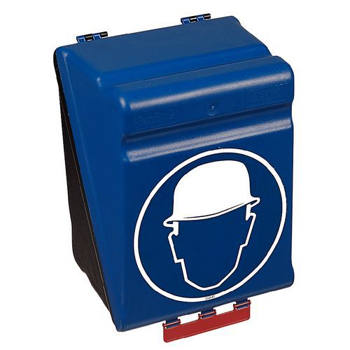 Scatola per dispositivi di protezione individuale Secubox - Maxi - Caschetto