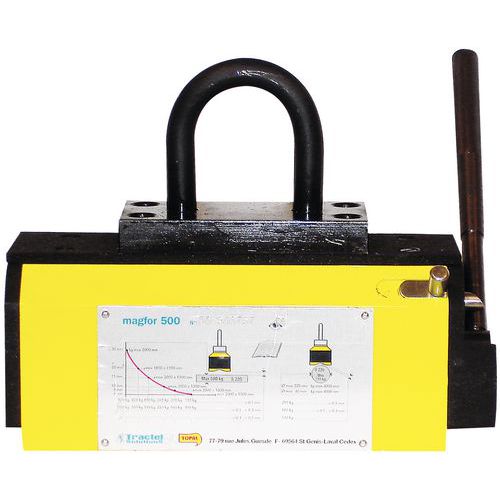 Magnete di sollevamento permanente - Portata da 100 a 1000 kg