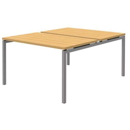 Scrivania diritta Open Bench - 2 posti