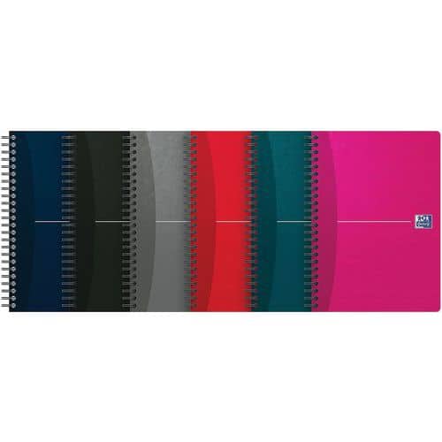 Quaderno Office rilegatura integrale 148x210 100p 90g q5/5 assortimento - Oxford