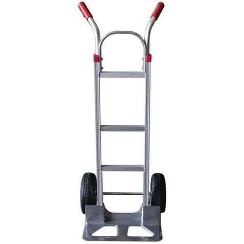 Carrello bravetta in alluminio 250 kg - Ruote pneumatiche