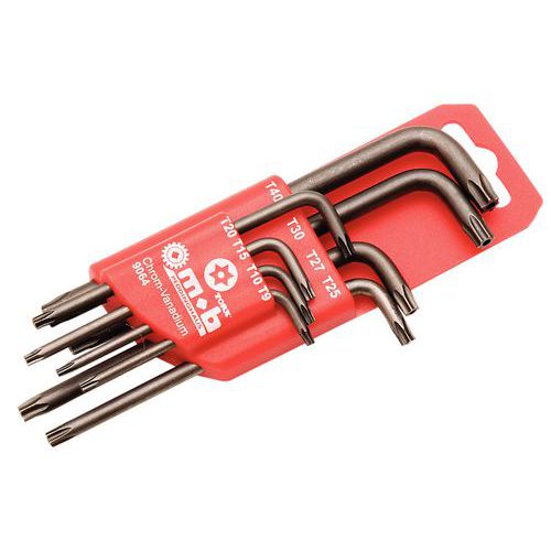 Set di chiavi maschio Tamper Torx ®