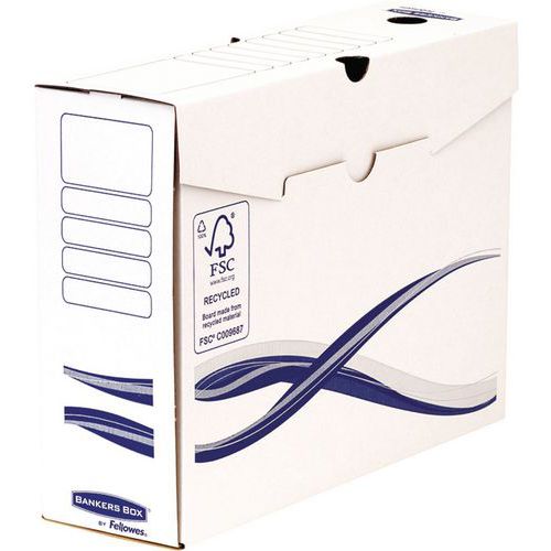 Scatola per archivio a montaggio manuale Bankers Box Basic A4+