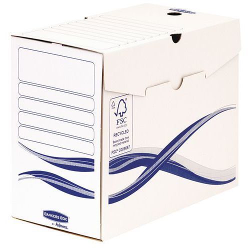 Scatola per archivio a montaggio manuale Bankers Box Basic A4+