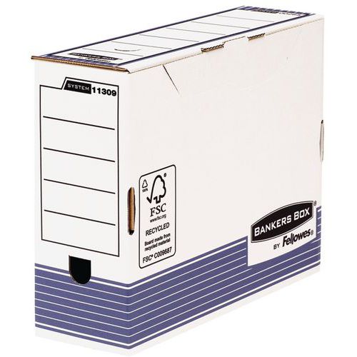 Scatola per archivio a montaggio rapido Bankers Box A4+