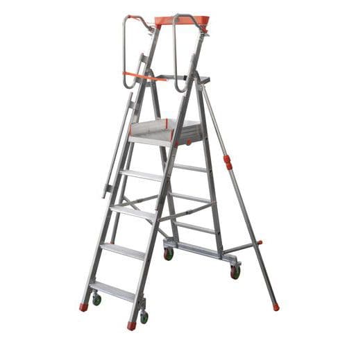 Piattaforma per scaffalatura PIRL - Da 3 a 5 gradini - Facal