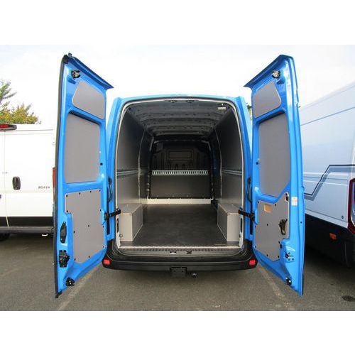 Kit di rivestimento senza pianale in legno di pioppo - Grigio - Renault Master L1 e L3