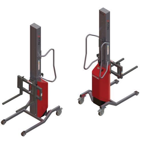 Carrello elevatore Moovit con forche scorrevoli - Portata 200 kg