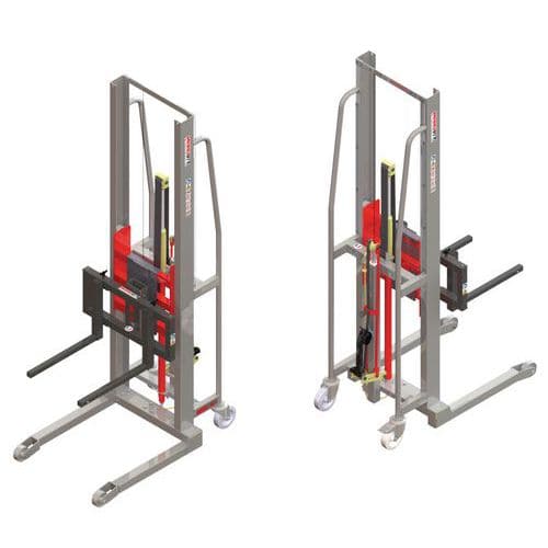 Carrello elevatore GR manuale con forche scorrevoli - Portata 300 kg