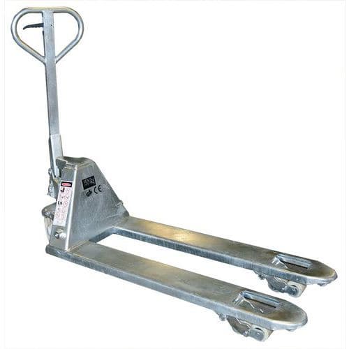 Transpallet manuale galvanizzato - Portata 2500 kg