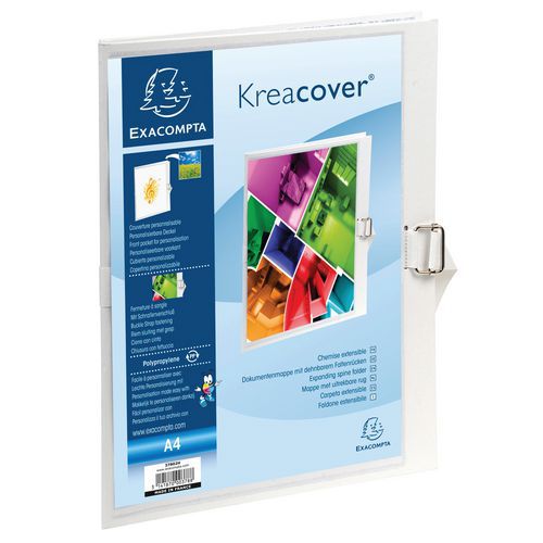 Cartelletta con retro estendibile krea cover® - 24 x 32 cm