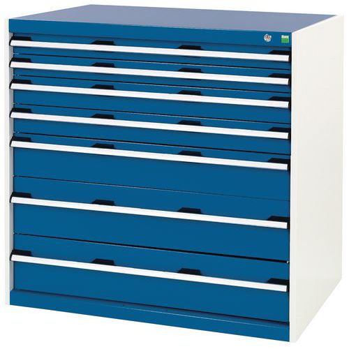 Armadio da officina con cassetti Bott SL-107 - Altezza 100 cm