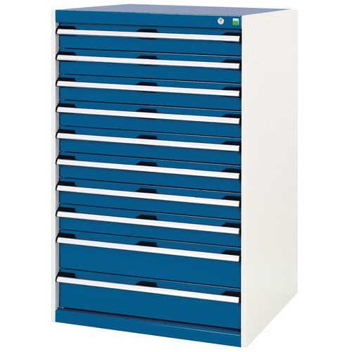 Armadio da officina con cassetti Bott SL-87 - Altezza 120 cm