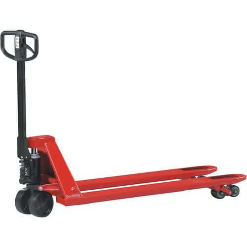 Transpallet manuale con freno - Forca lunga 1220 mm - Portata 3000 kg