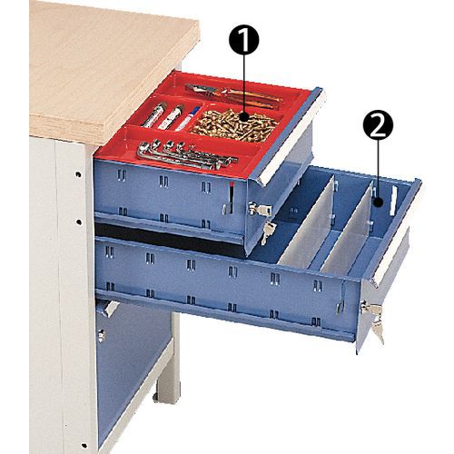 Soluzione per cassetto Modul - 1 separatore