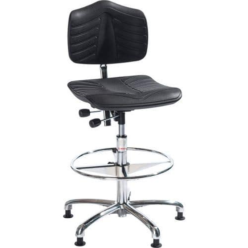 Sedia da officina Premium - Alta - Global Professional Seating