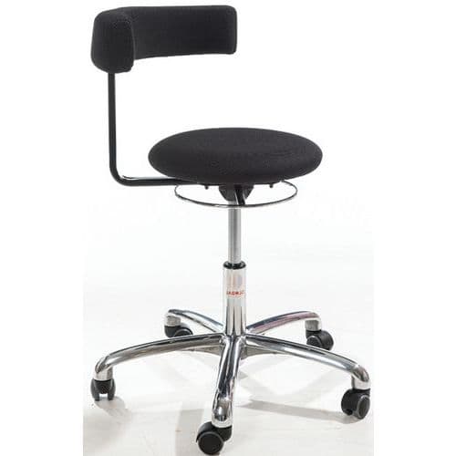 Sedia Saturn Alu610 - Tessuto 3D - Bassa - Global Professional Seating