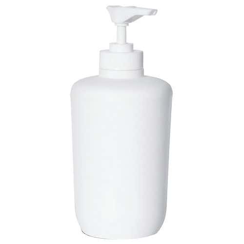 Dispenser di sapone in plastica - Bianco - Arvix