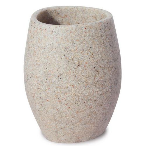 Bicchiere in poliresina - Beige - Arvix