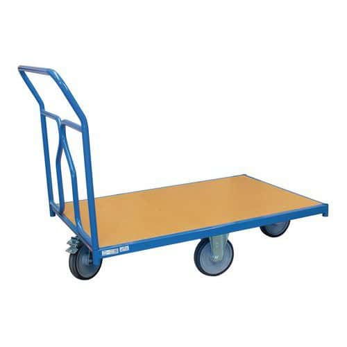 Carrello modulare con sponde in tubolare con rotelle disposte a rombo - Portata 500 kg - Fimm