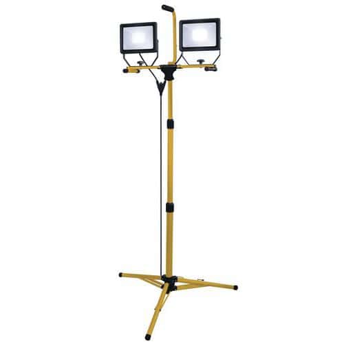 Proiettore da lavoro su treppiedi - Led - 2 x 50W - 8000 lm - Stak