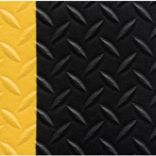 Tappeto antifatica Diamond Sof-Tred L 60 - Nero/giallo - Notrax