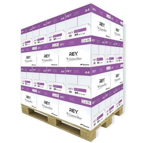 Carta Rey Copy A4 80g - Pallet da 240 risme - Rey