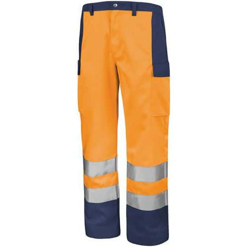 Pantalone da lavoro alta visibilità Fluo Base XP - Cepovett Safety