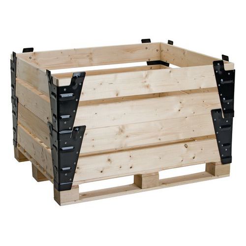 Sponda per pallet in legno ISPM 15 - Fissa