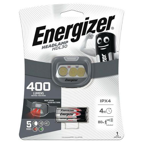 Torcia frontale HDL30 - 400 lumen - Energizer