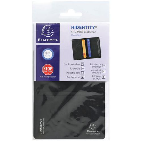 Custodia protettiva RFID Hidentity Double