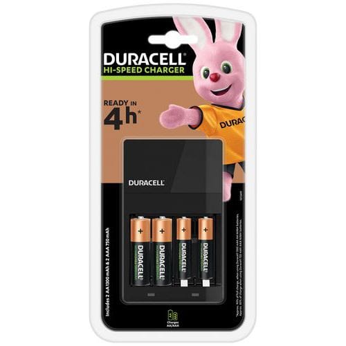 Caricatore CEF14 per 2 pile AA e 2 pile AAA - Duracell