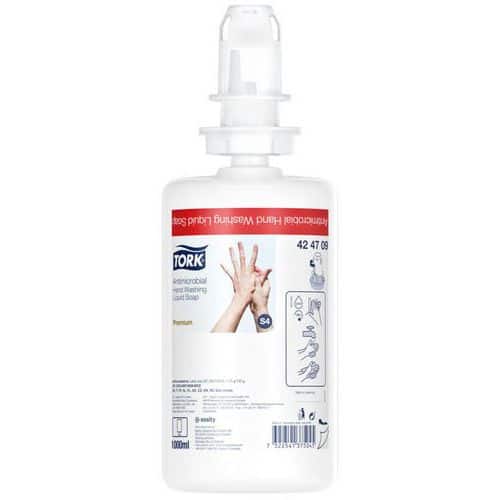 Sapone liquido antimicrobico S4 - 1000 mL - Tork