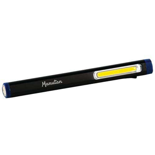 Torcia stilo a led ricaricabile - 300 lm - Manutan Expert