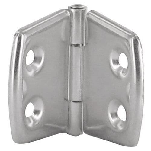 Cerniera per porta incassata Inox