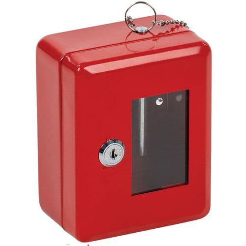 Cassetta per chiavi d'emergenza rossa - Manutan Expert
