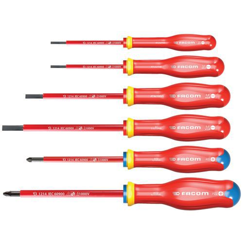 Set di 6 cacciaviti Protwist® 1000V - Facom