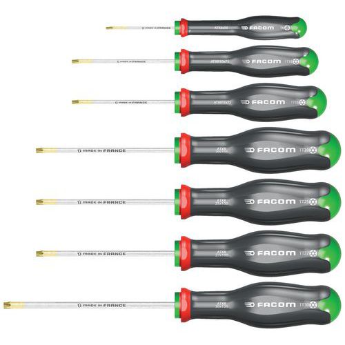 Set di 7 cacciaviti prot2 Torx - Facom