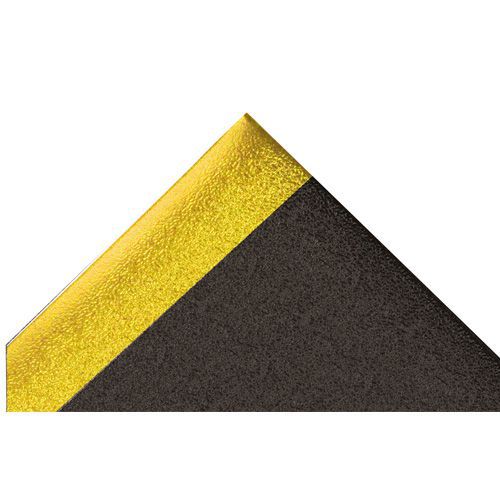 Tappeto antifatica Sof-Tred L 60 - Nero/giallo - Notrax