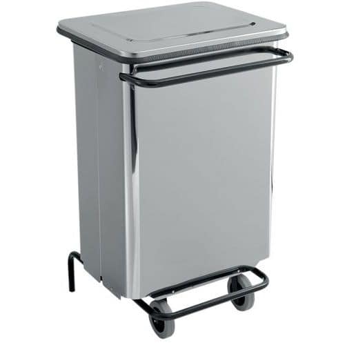 Cassonetto mobile con pedale frontale rimovibile 70 L - Manutan Expert