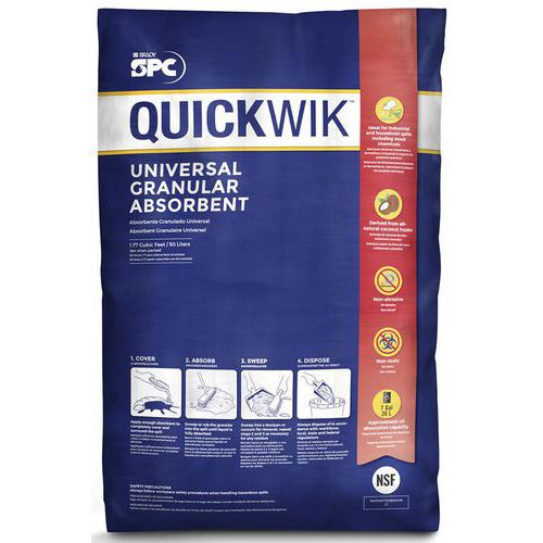 Granulati assorbenti universali Quickwik-Fibra di cocco-50L