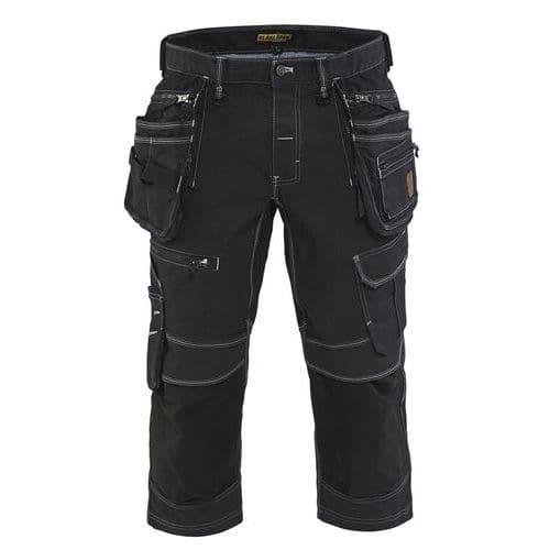 Pantaloncini x1900 per artigiano stretch 2D nero