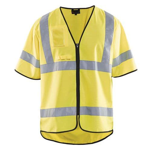 Gilet ad alta visibilità fluorescente