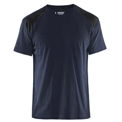 T-shirt blu scuro/nero